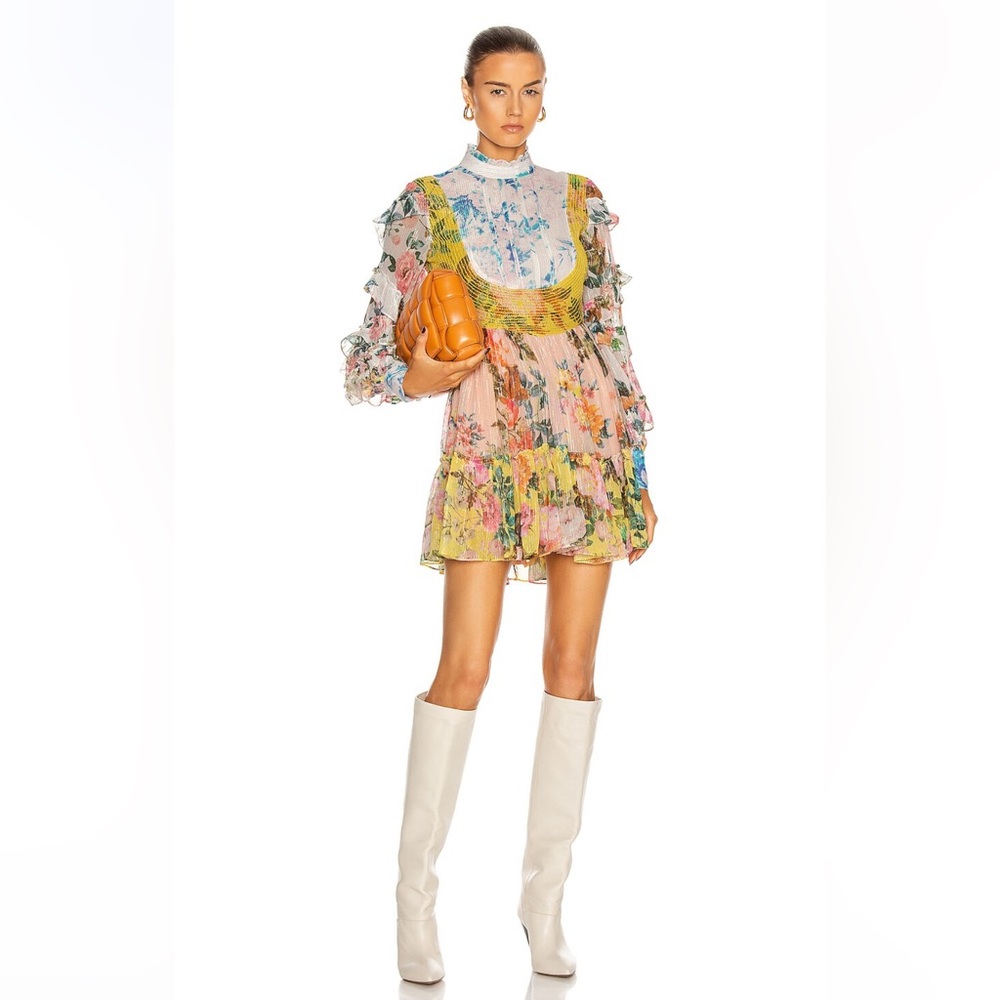 HEMANT & NANDITA floral dress